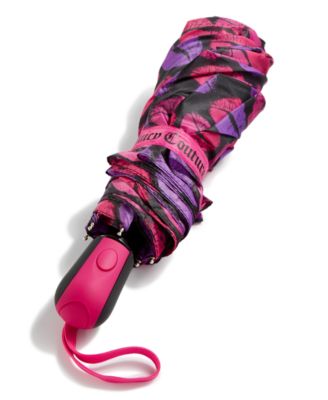 Juicy Couture - Black Pink Lip Umbrella