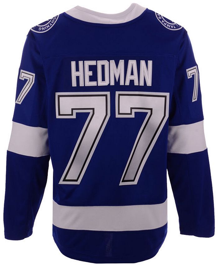 Authentic NHL Apparel Fanatics Men's Victor Hedman Tampa Bay Lightning