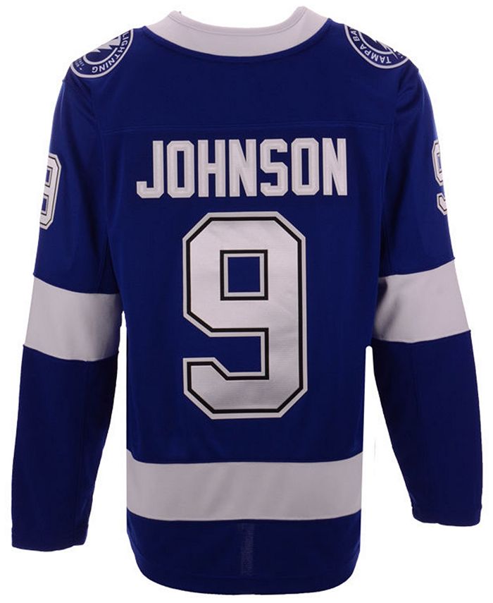 Authentic NHL Apparel Fanatics Men's Tyler Johnson Tampa Bay Lightning