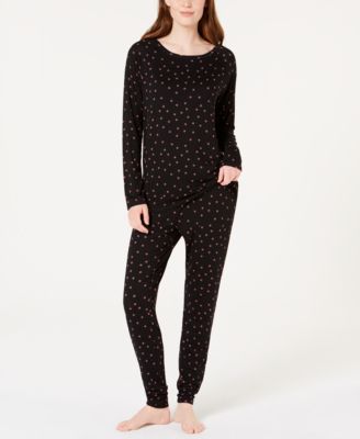 Alfani - Printed Knit Pajama Set