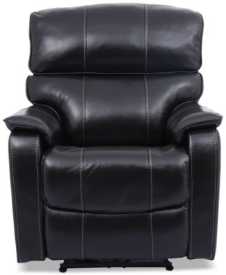 Hatherleigh 34" Leather Dual Power Recliner with USB Power Outlet