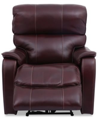 Hatherleigh 34" Leather Dual Power Recliner with USB Power Outlet