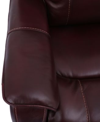 Hatherleigh 34" Leather Dual Power Recliner with USB Power Outlet