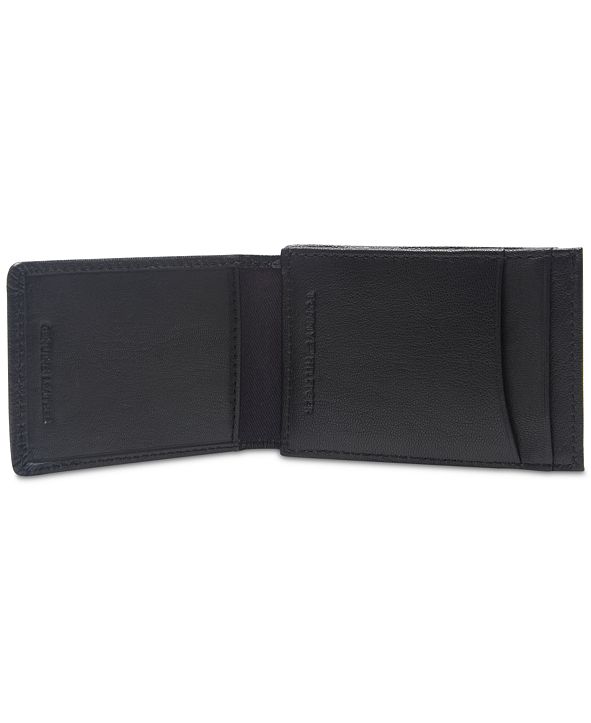 Tommy Hilfiger Men's Lloyd Money Clip Leather Wallet & Reviews - All ...