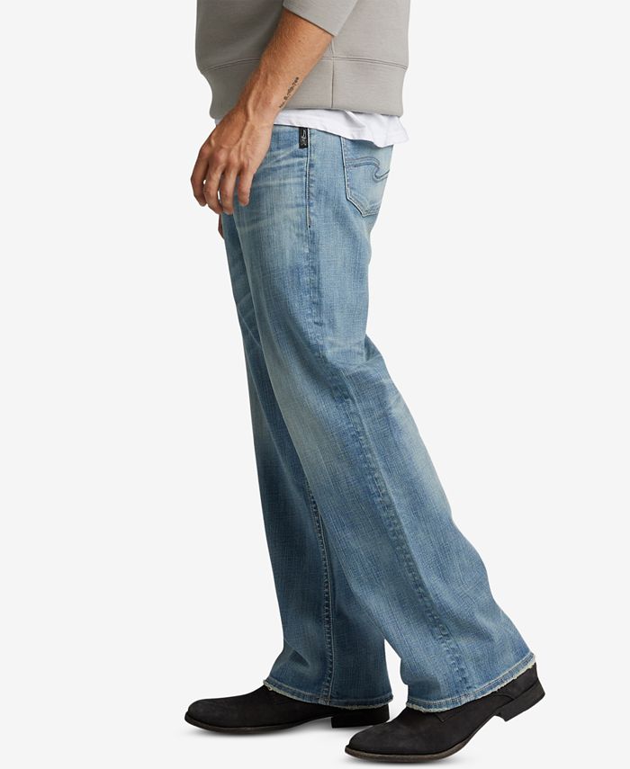 Silver Jeans Co. Mens Gordie StraightFit Big and Tall Stretch Jeans