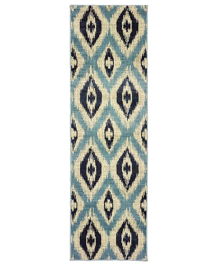 Oriental Weavers CLOSEOUT! Linden 7825C 2'3" x 7'6" Runner Area Rug