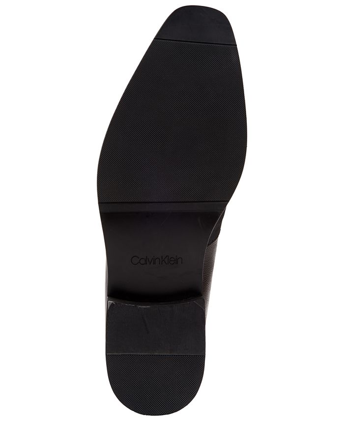 Calvin Klein Men's Rian Dimpled Loafers - Macy's