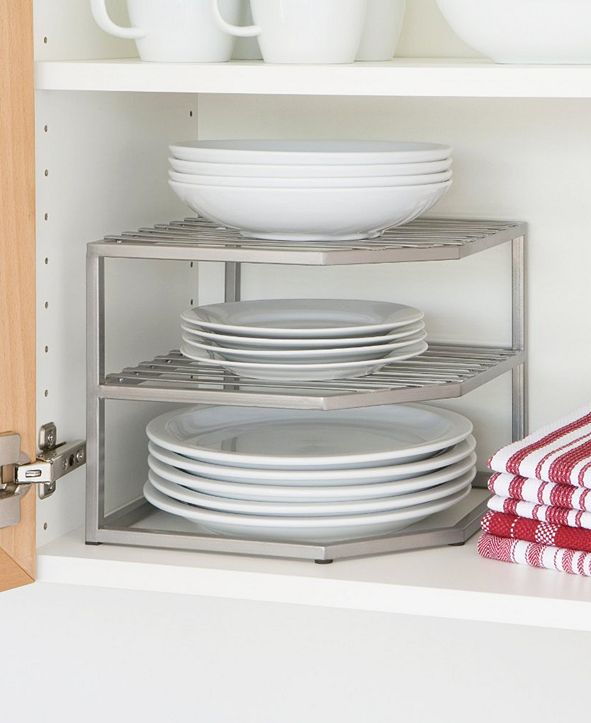 Seville Classics Corner Kitchen Cabinet Organizer ...