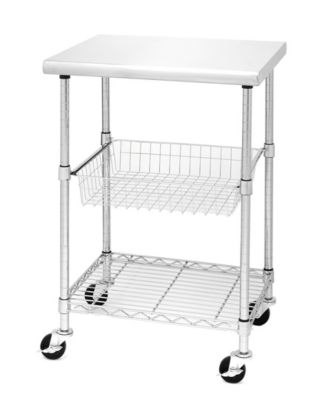 Stainless Steel Utility Worktable Cart