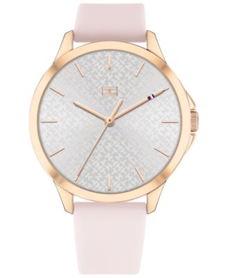Tommy Hilfiger - Women's Blush Silicone Strap Watch 38mm