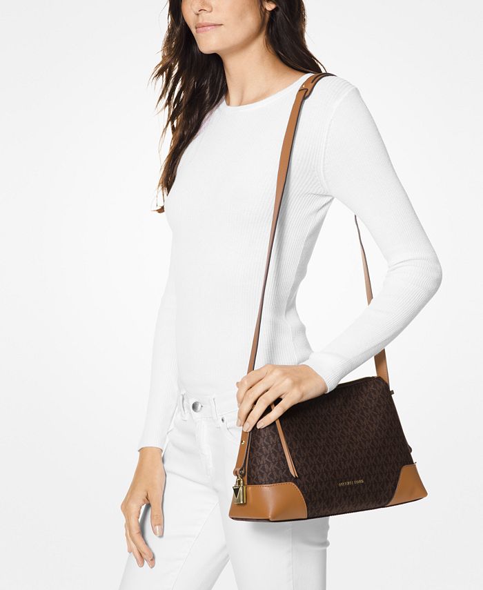 Michael Kors Crosby Signature Messenger Shoulder Bag Macy's
