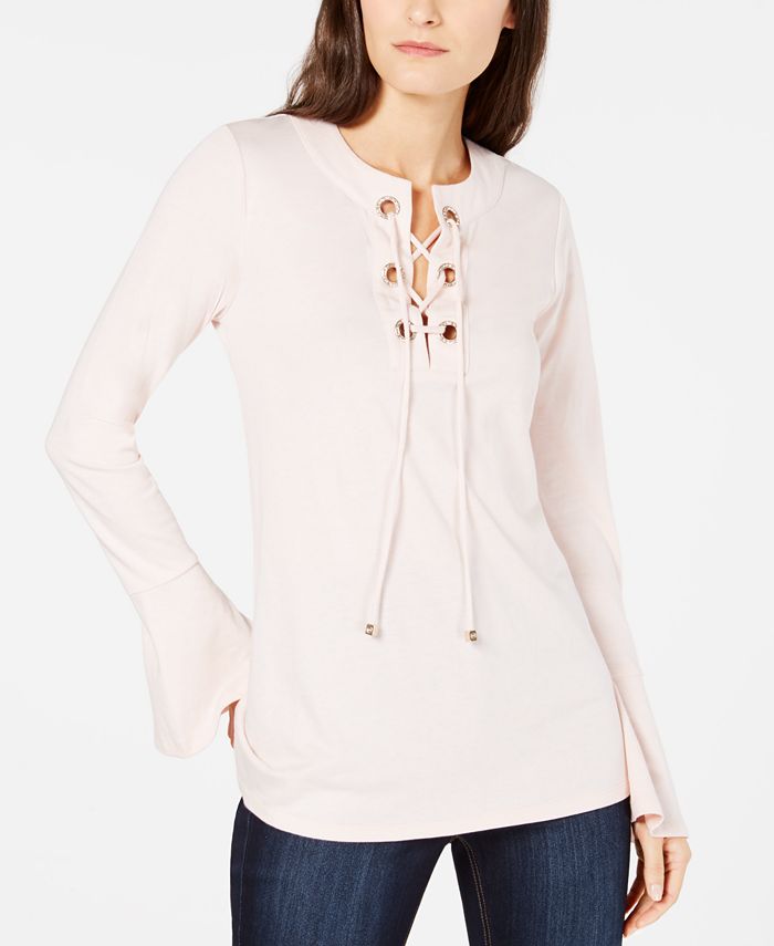 Michael kors grommet top clearance
