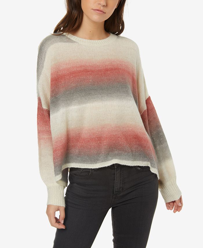 O'Neill Sand Dune Space-Dye-Striped Sweater - Macy's