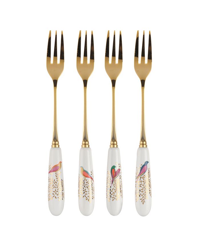 Portmeirion Sara Miller Pastry Forks Set of 4 Macy's