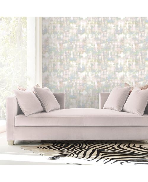Tempaper Cynthia Rowley For Prism Rainbow Sherbet Self Adhesive