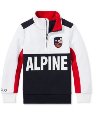 alpine hoodie polo