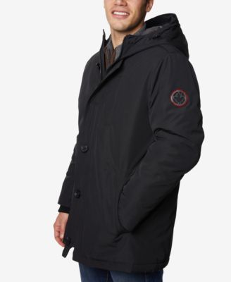 Halifax HFX Men's Faux-Fur-Trimmed Jacket