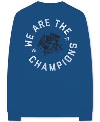 queen we are the champions t shirt