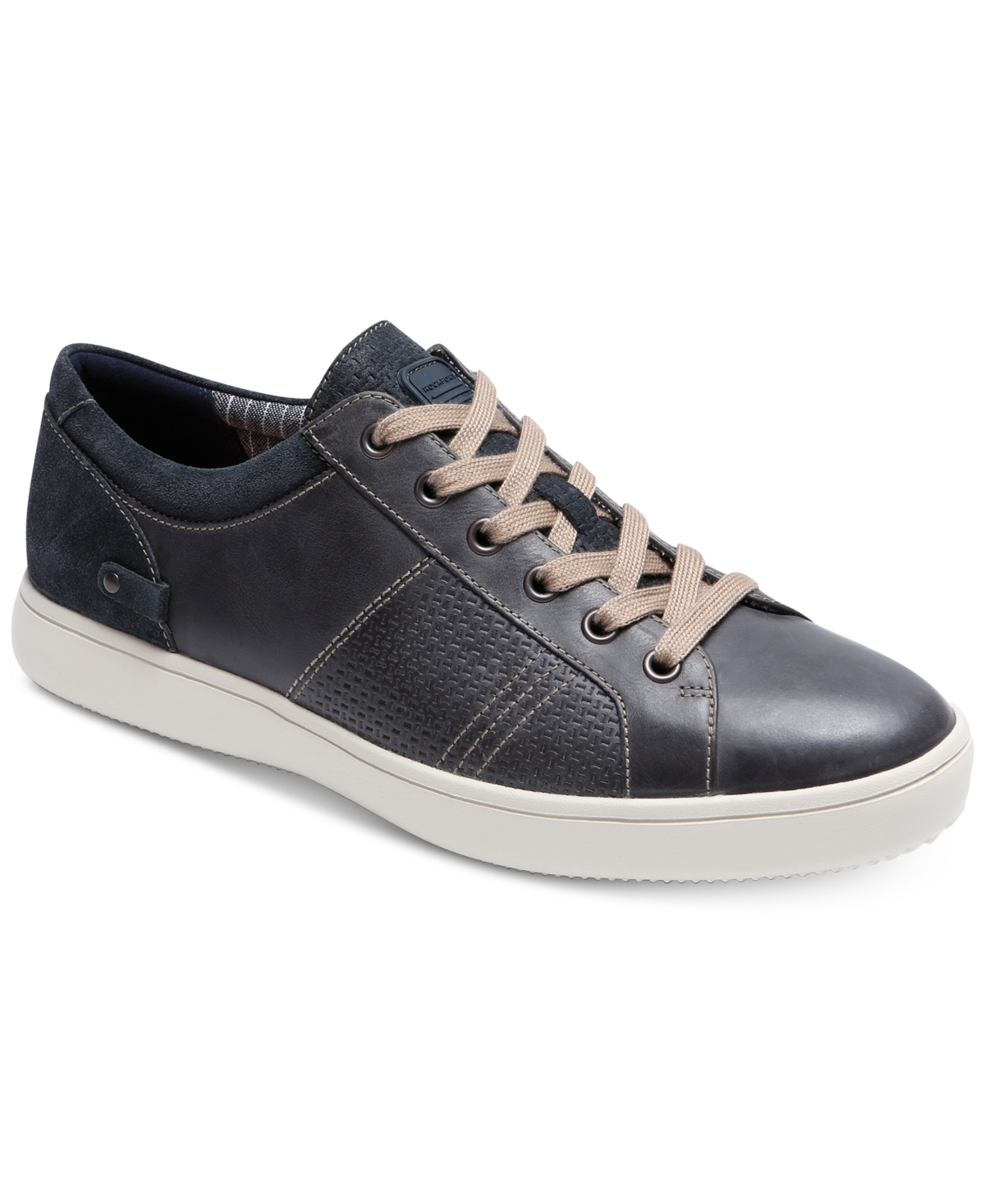 Men's Colle Tie Slip On Sneaker Shoes - Gray