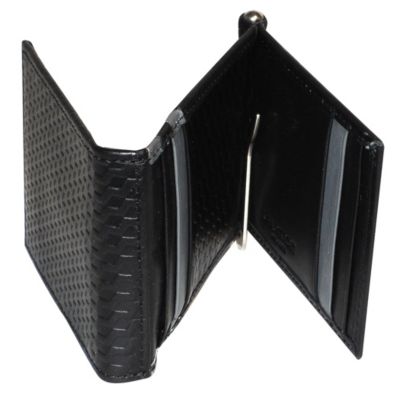 Buxton Men's Bellamy RFID Z-Fold Wallet with Money Clip