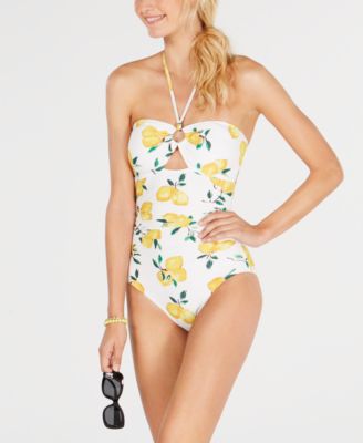 kate spade lemon bathing suit