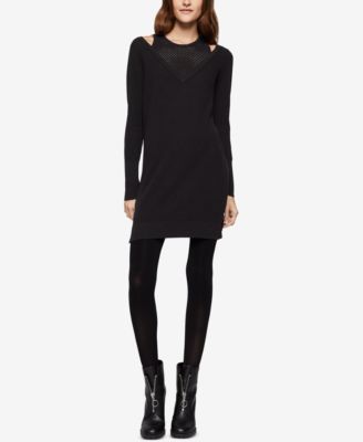bcbg two piece sweater dress