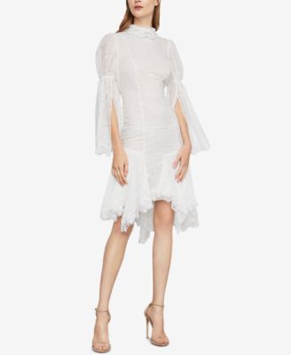 bcbgmaxazria white lace dress