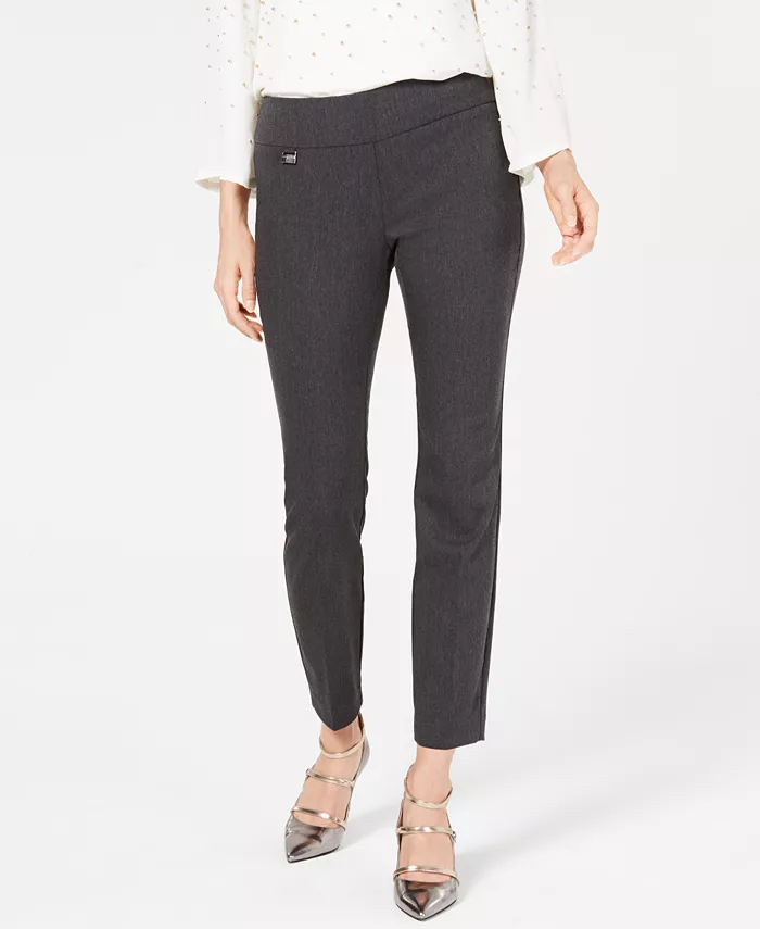 macys.com | Tummy-Control Pull-On Skinny Pants, Regular, Short and Long Lengths, Created for Macy's