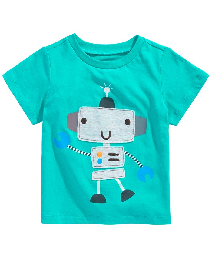 First Impressions Toddler Boys Robot T-Shirt, Created for Macy's ...
