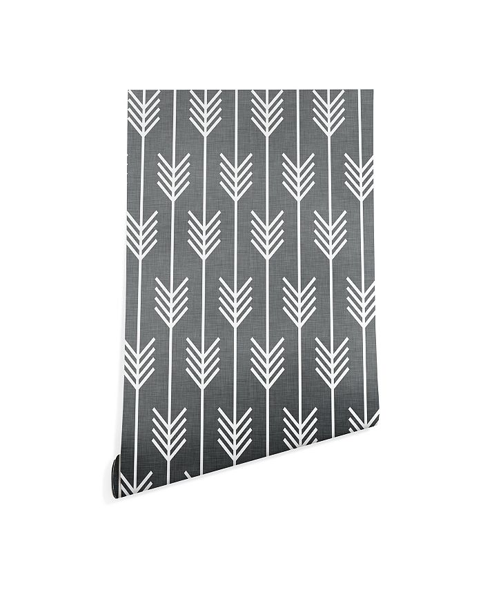 Deny Designs - Holli Zollinger Arrows Grey wallpaper