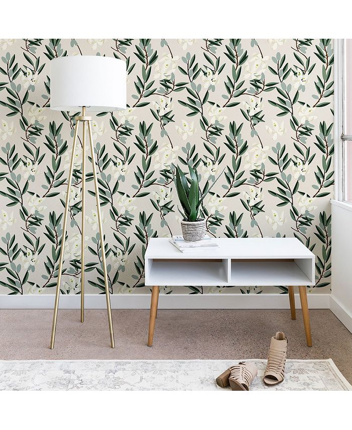 Deny Designs - Holli Zollinger Olive Bloom wallpaper