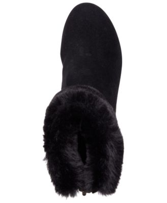 dkny aron wedge booties