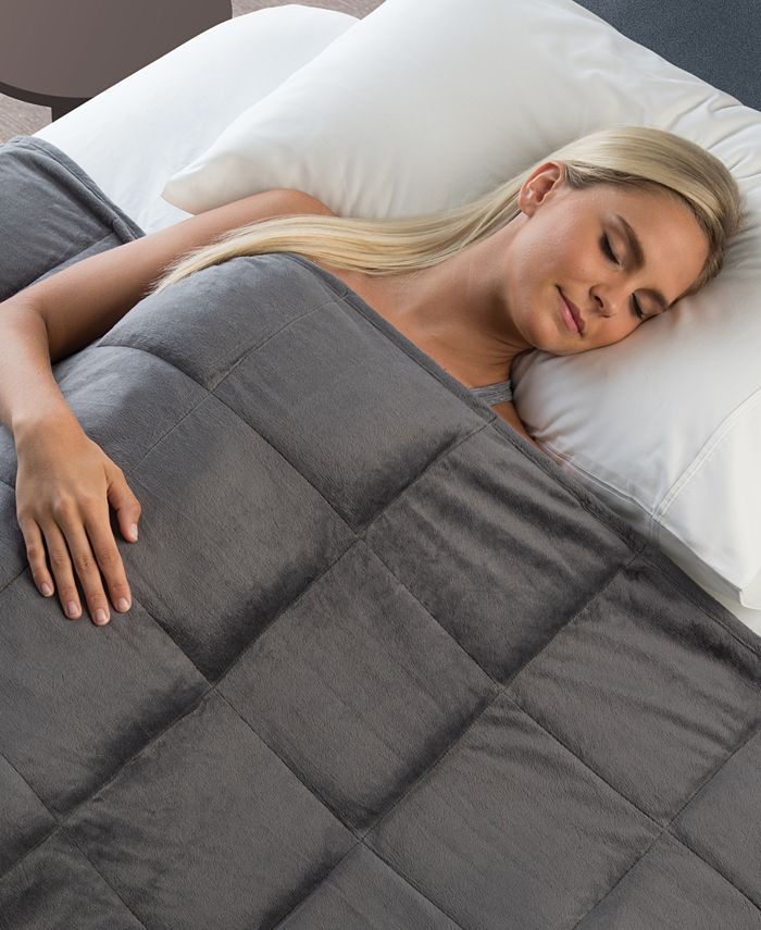 Sharper Image Calming Comfort Weighted Blanket Collection & Reviews