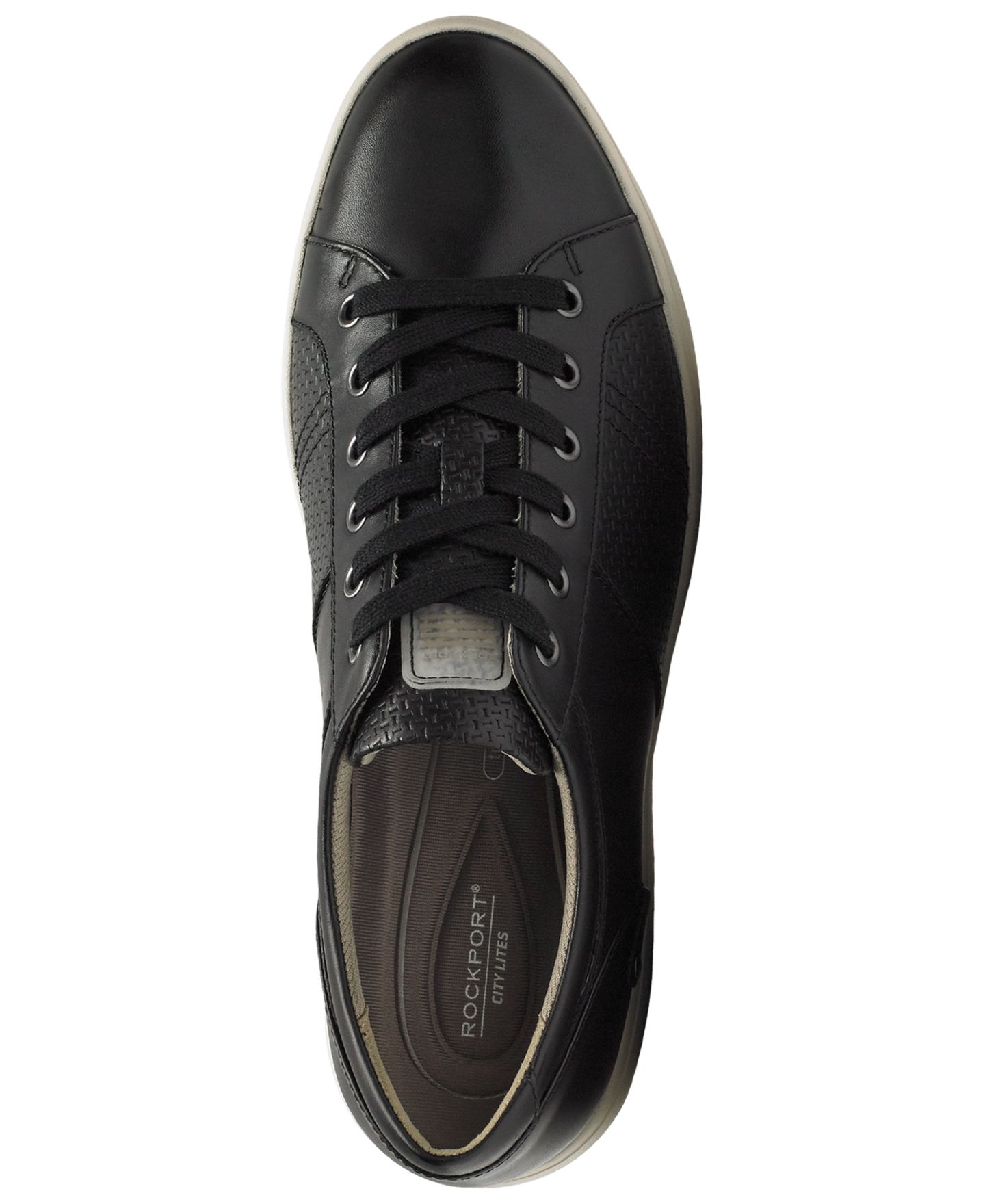 Мужские кроссовки Rockport Colle Tie Lace Up, цвет: Чёрный — фото 7