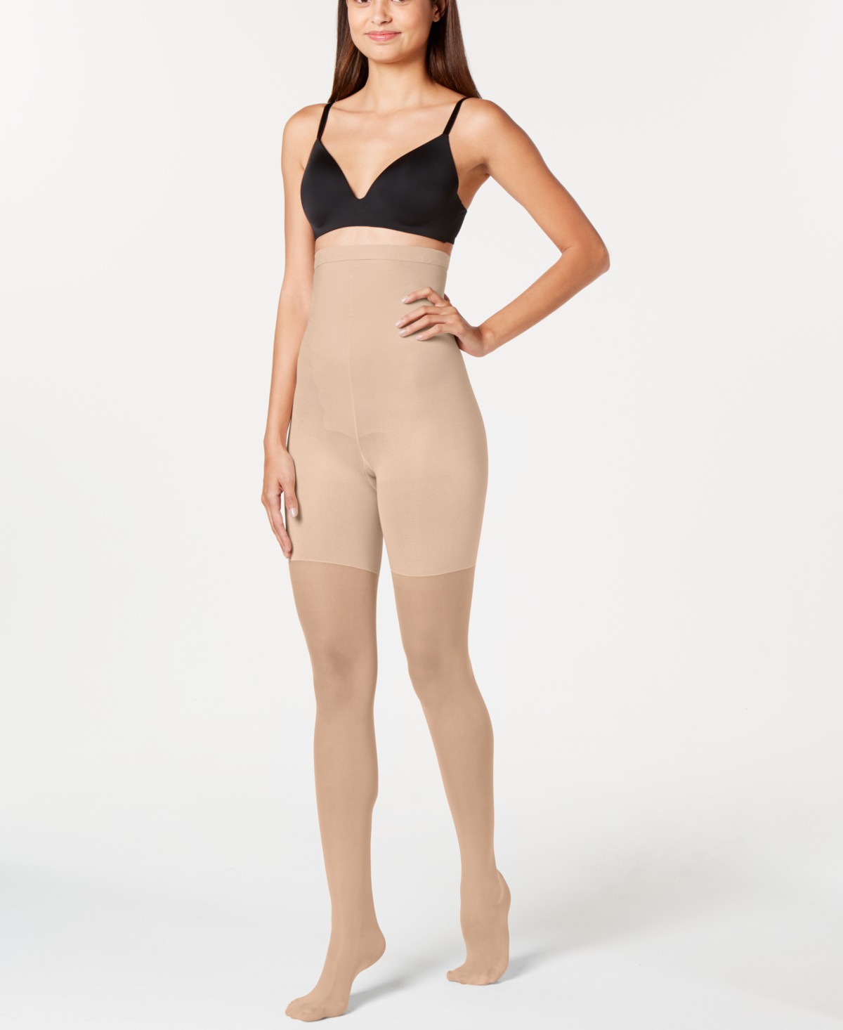 Бельё SPANX High-Waisted Mid-Thigh Sheers 20217R — фото 1