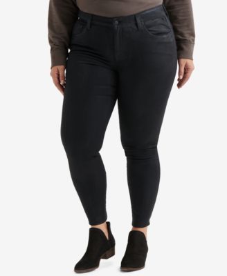 Trendy Plus Size Ginger Skinny Jeans 