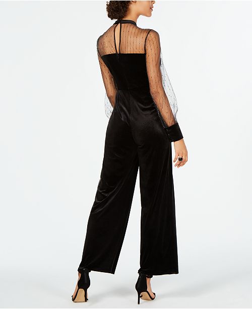 Jumpsuit By Avec Les Filles In Purple, Size: Xl main image 0