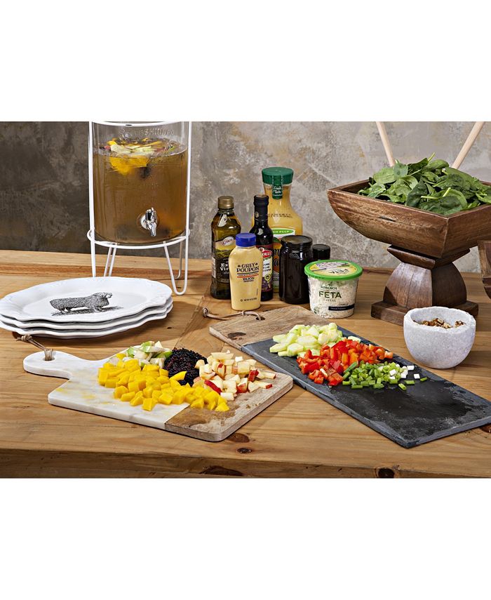 IMAX Addy Marble and Wood Cheese Board Macy's