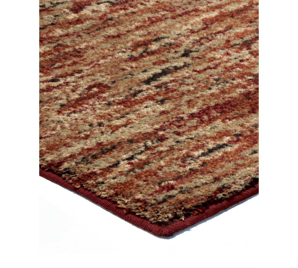 Closeout! Orian Next Generation Multi Solid 6'7" x 9'8" Area Rug