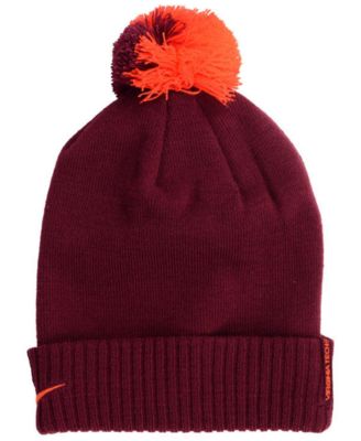 Nike Virginia Tech Hokies Beanie Sideline Pom Hat