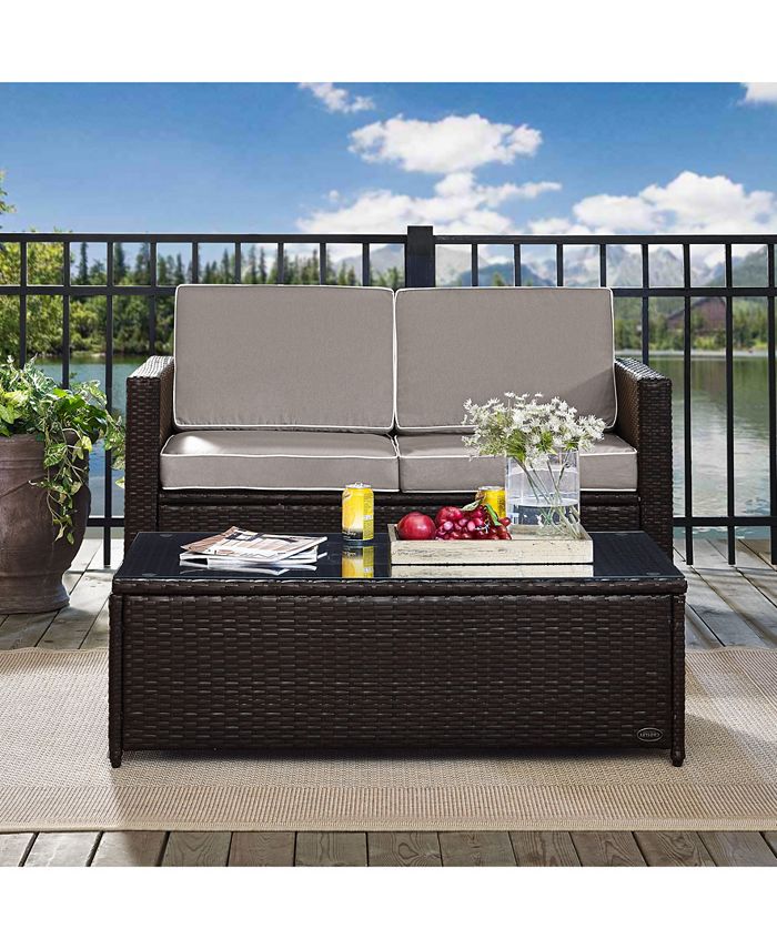 Crosley palm harbor store loveseat