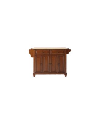 Cambridge Natural Wood Top Kitchen Island