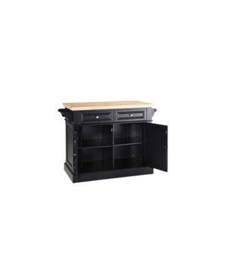 Oxford Butcher Block Top Kitchen Island
