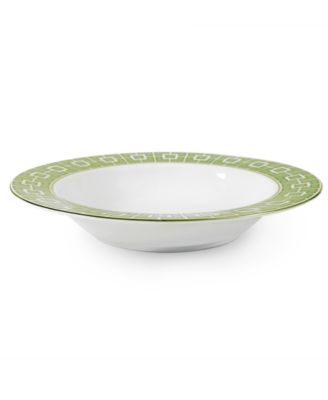 Jonathan Adler - Nixon Green Rim Soup Bowl