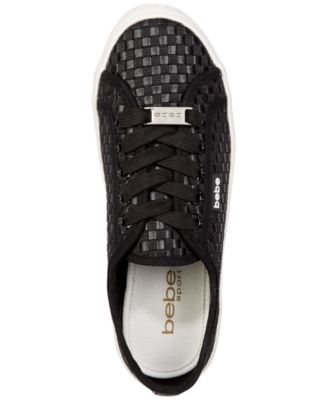 bebe dorey lace up sneakers