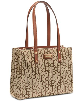 Calvin Klein Mallory Signature Tote Macy s