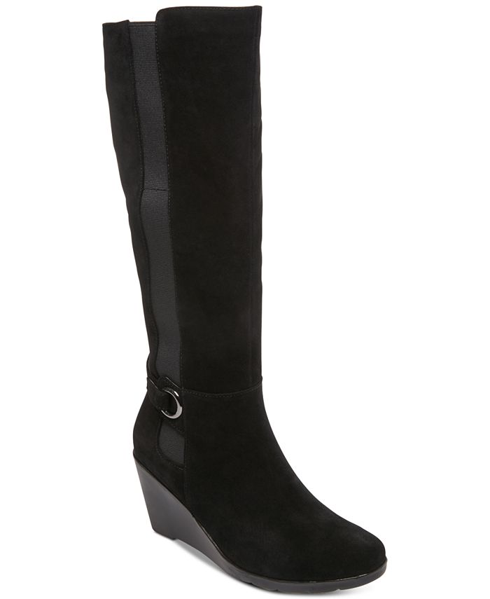 Aqua College Lucy Waterproof Wedge Boots, Created for Macy's & Reviews ...