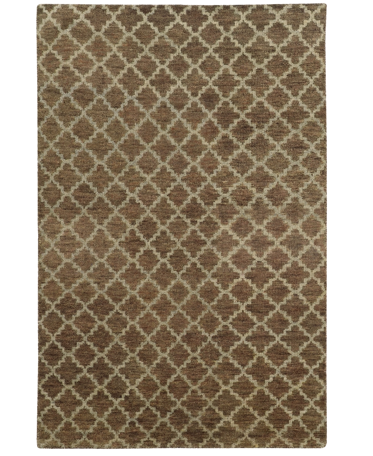 Oriental Weavers Maddox 56503 Brown/Blue 8' x 10' Area Rug - Brown
