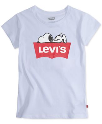 ladies levi snoopy t shirt