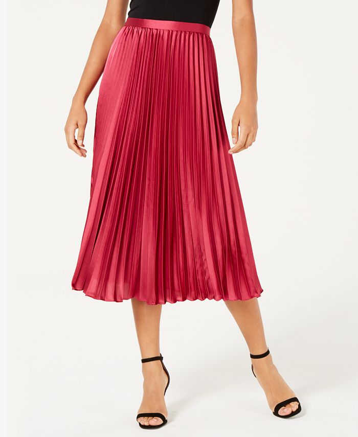 Lucy Paris Talia Pleated A-Line Skirt - Macy's